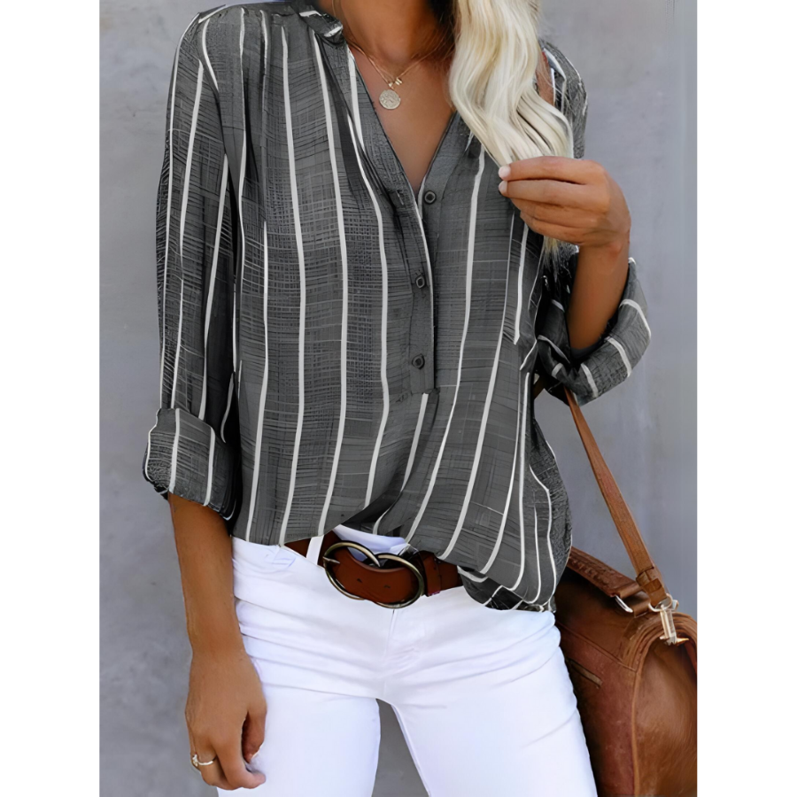 Lily | Striped Women’s Blouse | Trendy and Effortless