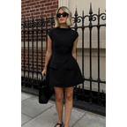 Teodora | Pocket Mini Dress | Casual and Effortless