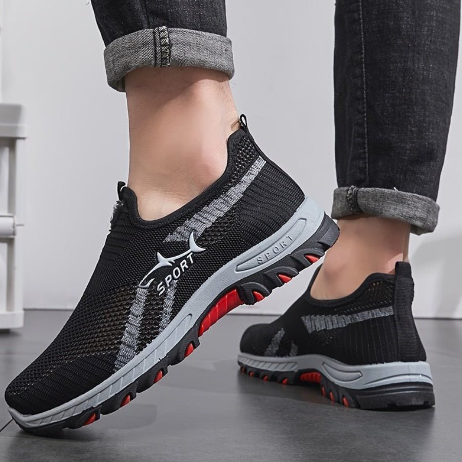 Daniel | Men’s Slip-On Walking Shoes | Lightweight and Breathable