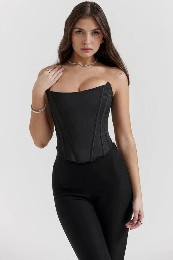 Alessia | Women's Corset Top | Refined Elegance with a Flattering Fit
