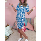 Beatrice | Elegant V-Neck Dress | Graceful and Refined