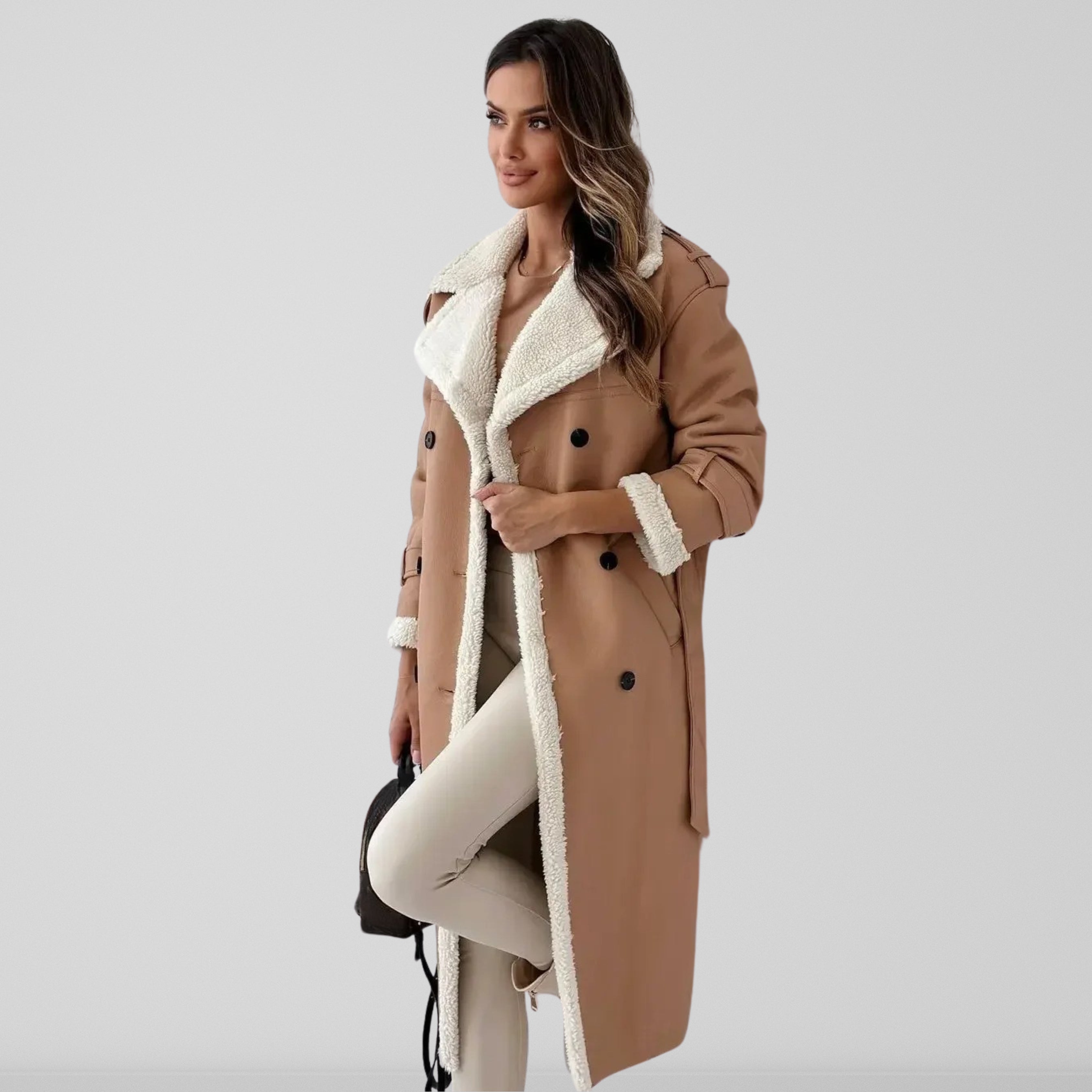 Arabella | Women's Winter Coat, Elegant Wool Blend Thermal Coat for Casual and Office Wear