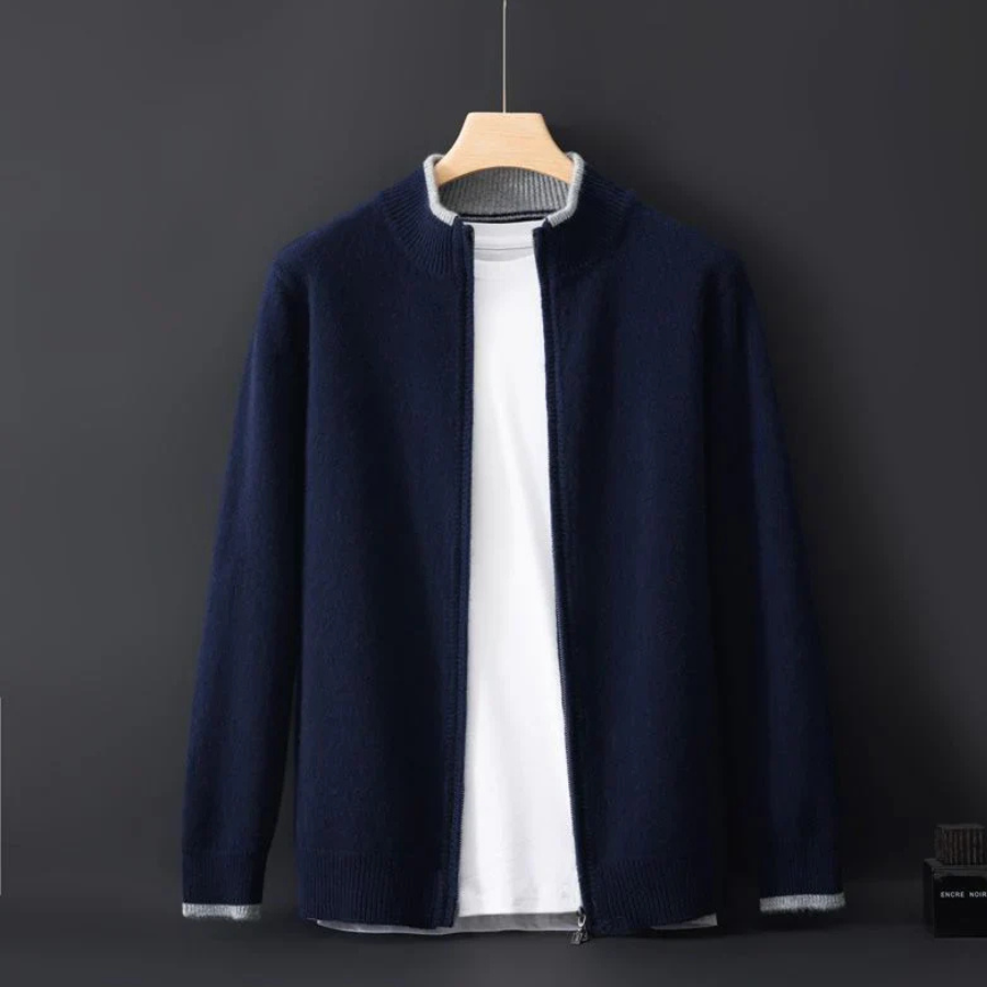 Franklin | Cashmere Zip Jacket | Refined and Comfortable