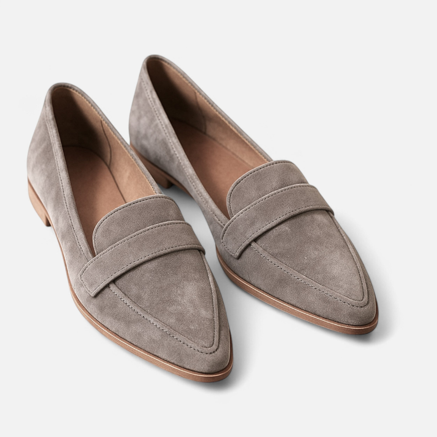 Isabella | Retro Pointed-Toe Loafers | Chic and Timeless