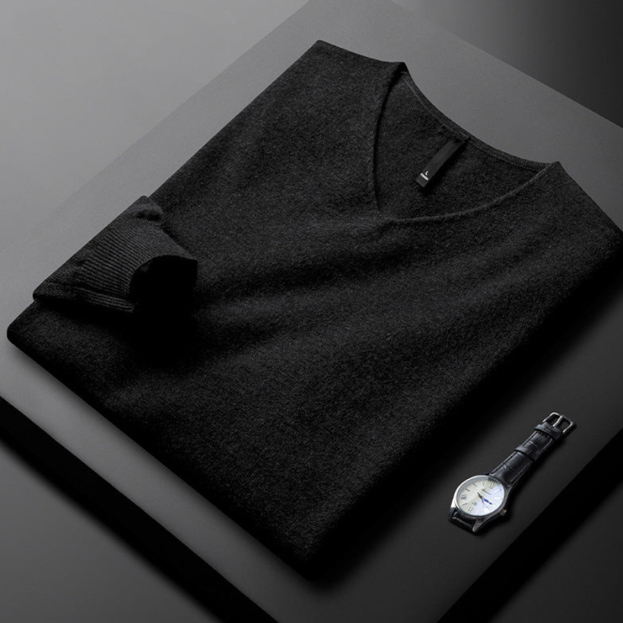 Wallace | Cashmere V-Neck Sweater | Soft and Refined