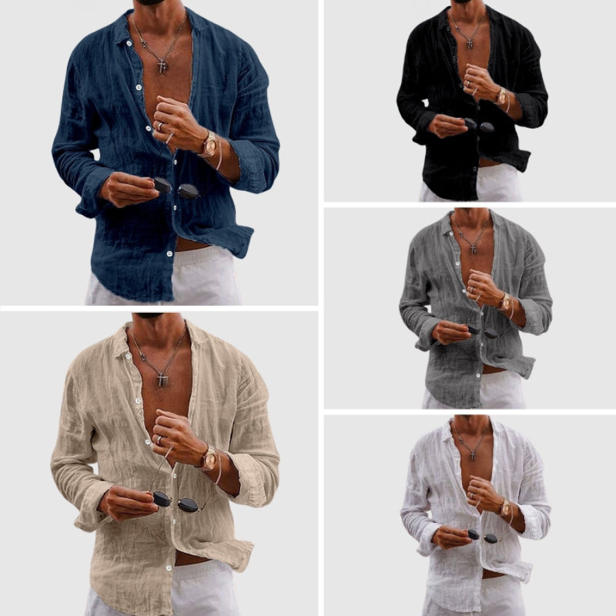 Pablo | Linen Summer Shirt | Light and Refined