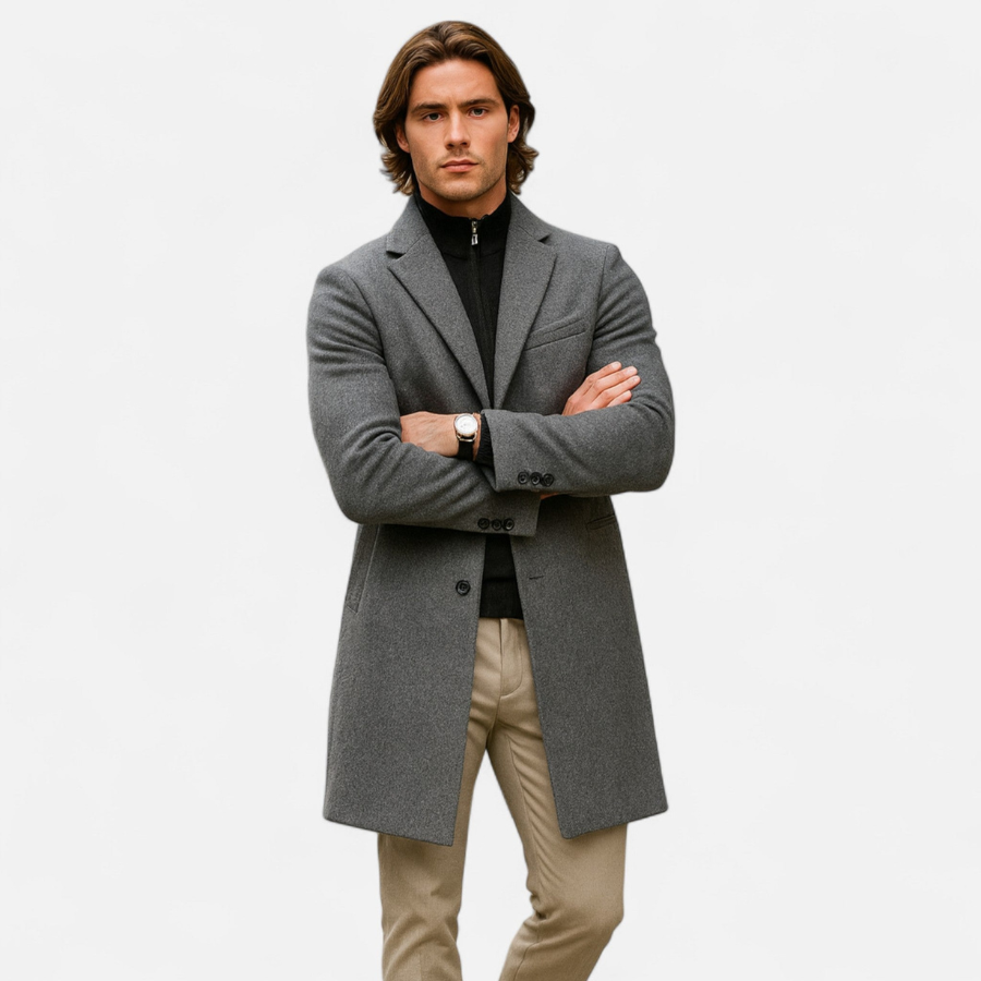 John | Classic Wool Overcoat | Timeless and Refined