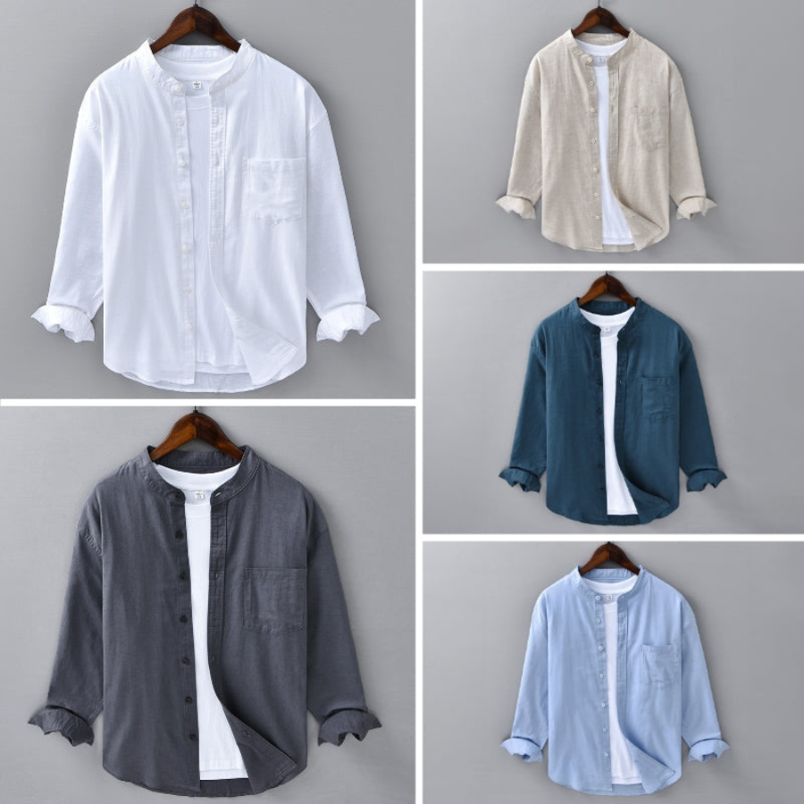Alexei | Casual Linen Shirt | Lightweight and Refined