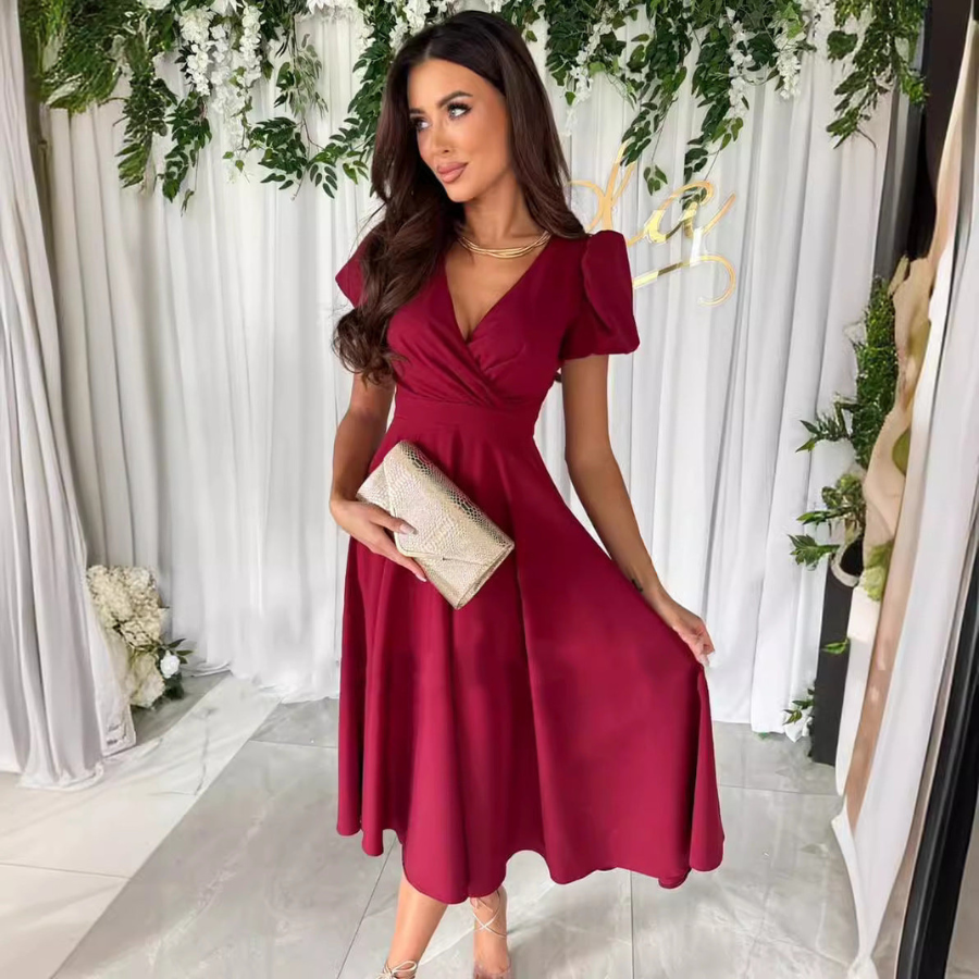 Gioia | Elegant Flared Dress | Feminine and Graceful