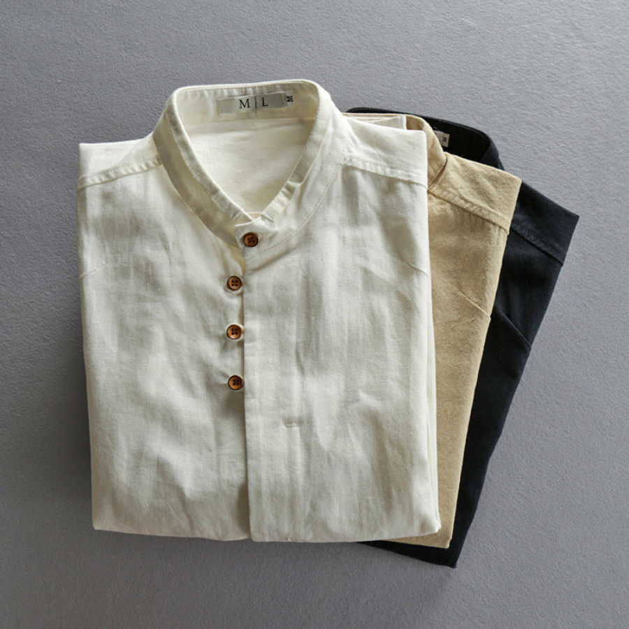 Luca | Osaka Linen Shirt | Light and Refined