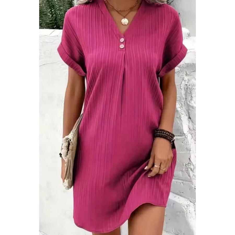 Vanessa | V-Neck Summer Dress | Light and Feminine