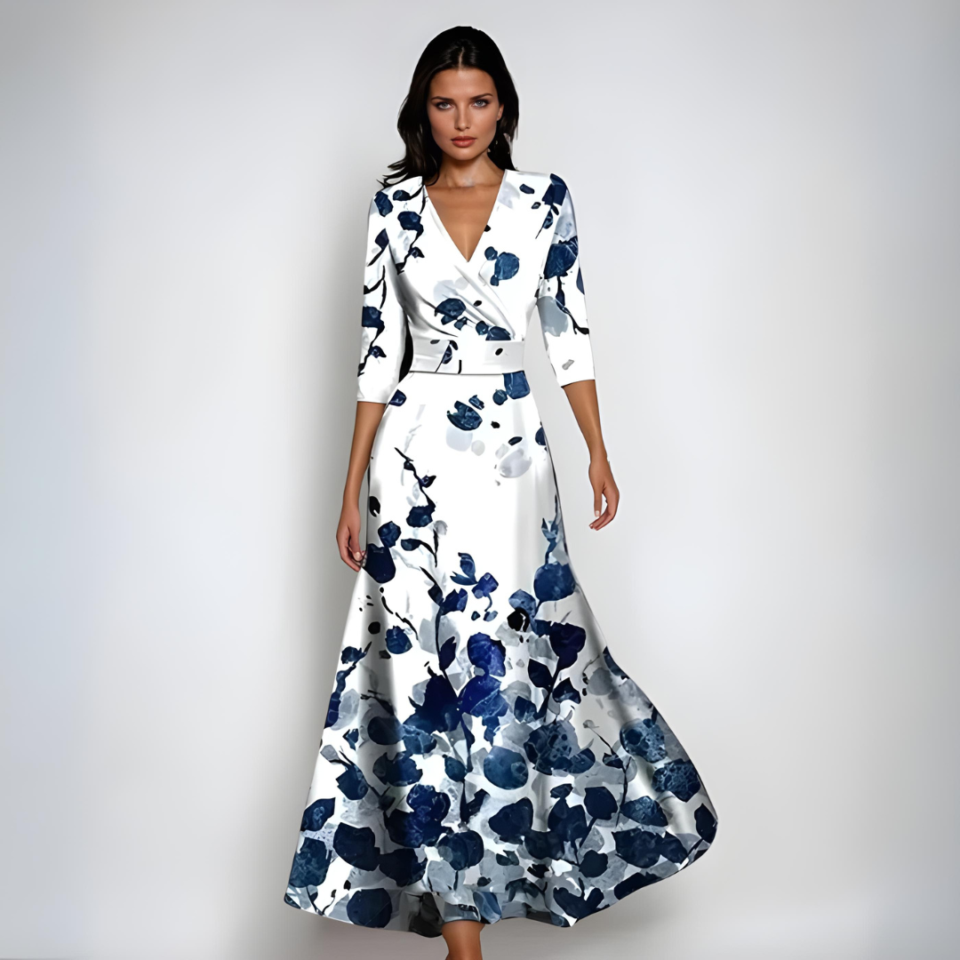 Hana | Floral Maxi Dress | Graceful and Feminine