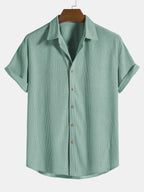 Cedric | Men's Short Sleeve Summer Set | Comfortable and Contemporary