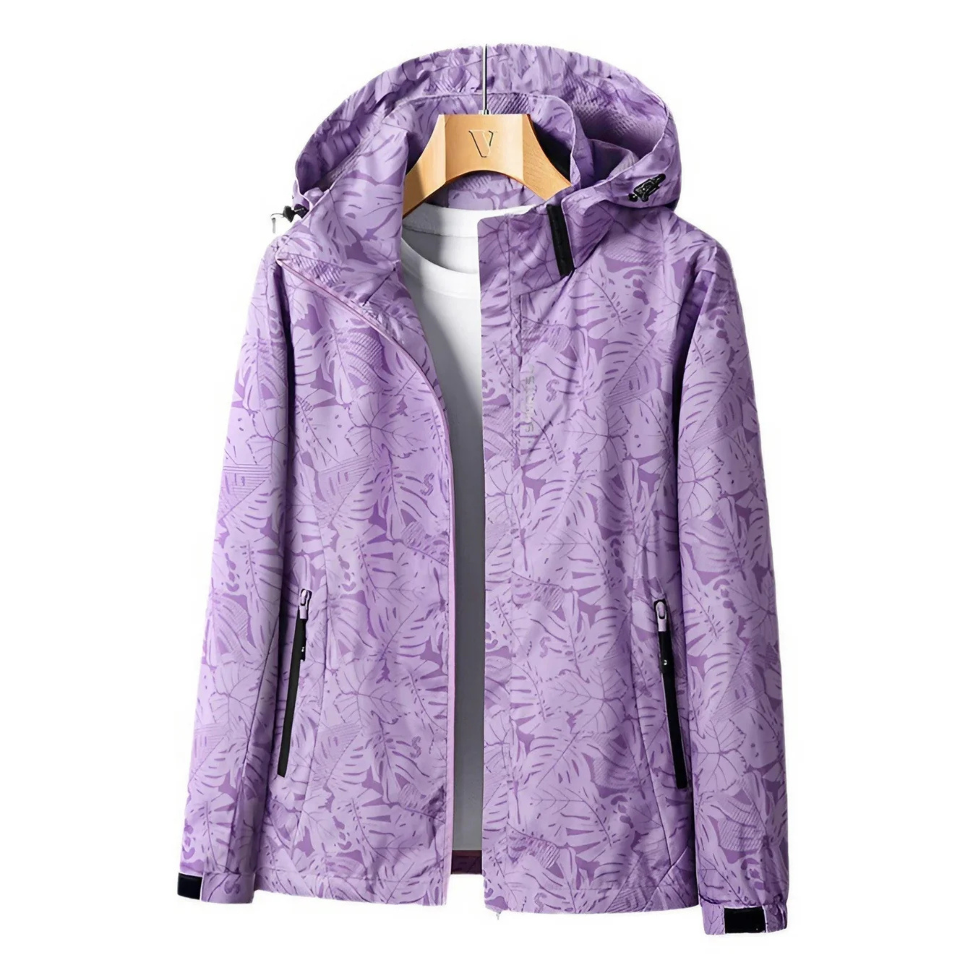 Mia | Women's Waterproof Windbreaker Jacket, Lightweight Weatherproof Outdoor Coat for Casual Wear