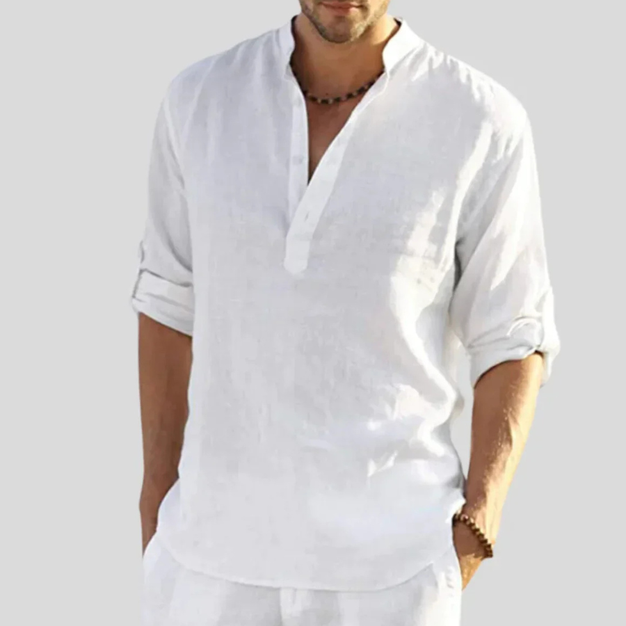 Ronald | Classic Linen Shirt | Light and Refined