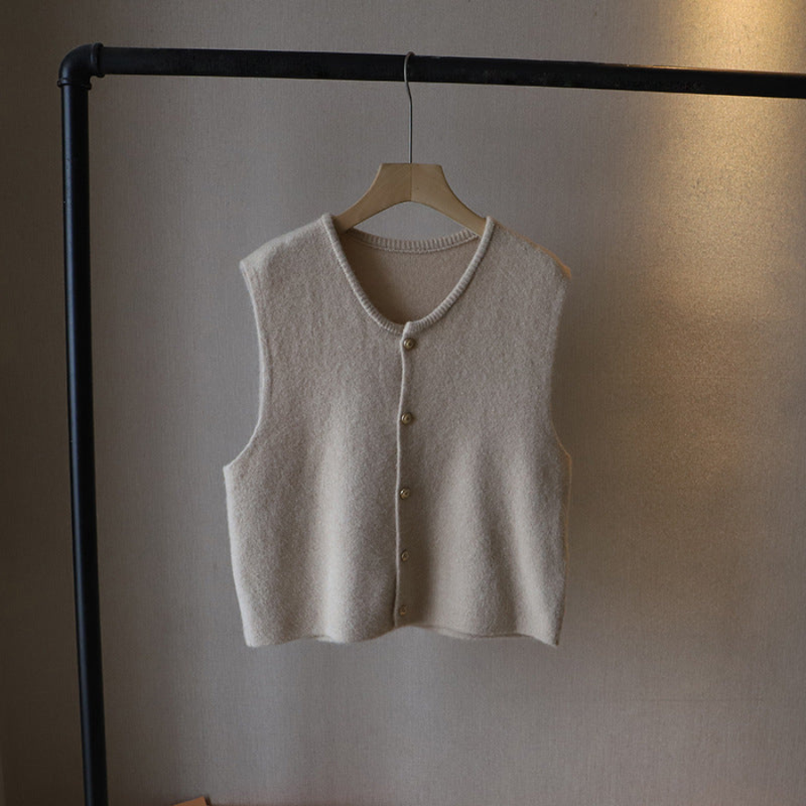 Alessia | Soft Knit Vest | Light and Versatile