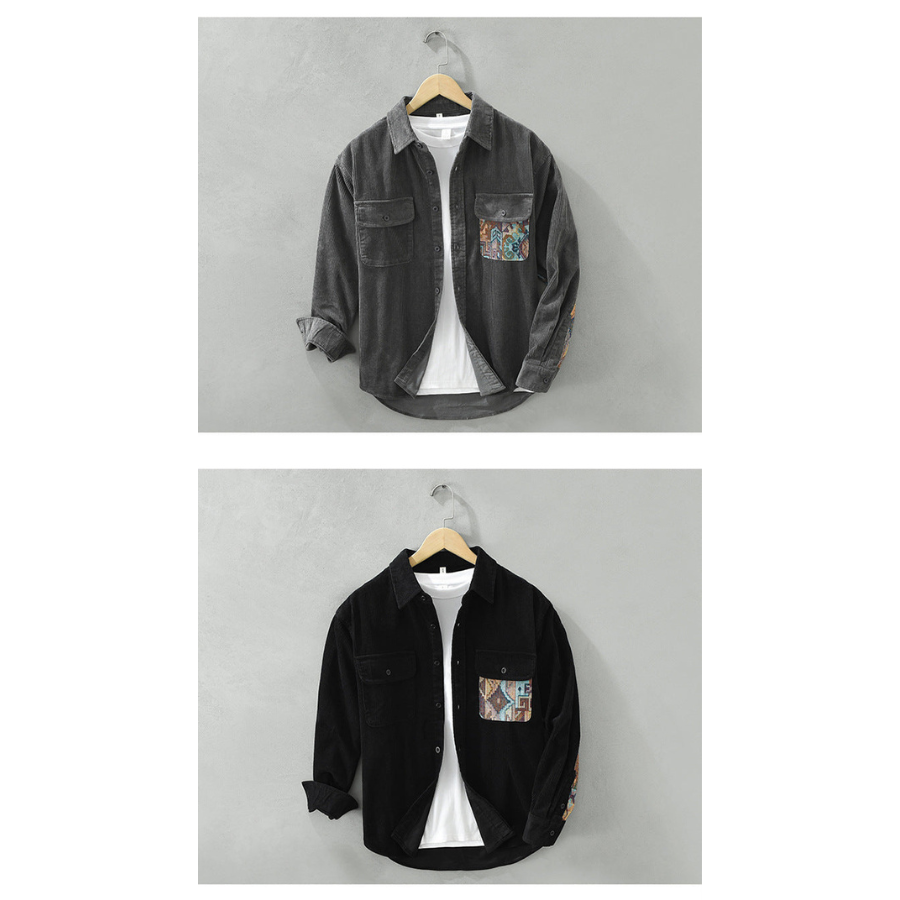 Einar | Vintage Cotton Shirt for Men | Timeless and Comfortable