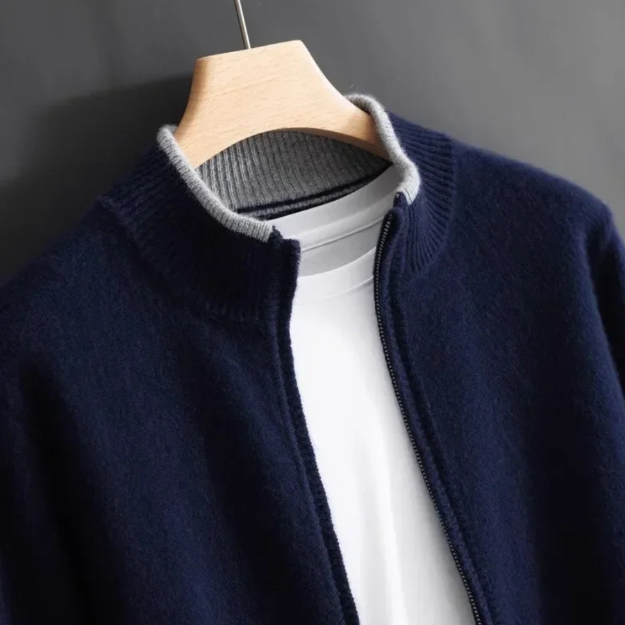 Franklin | Cashmere Zip Jacket | Refined and Comfortable