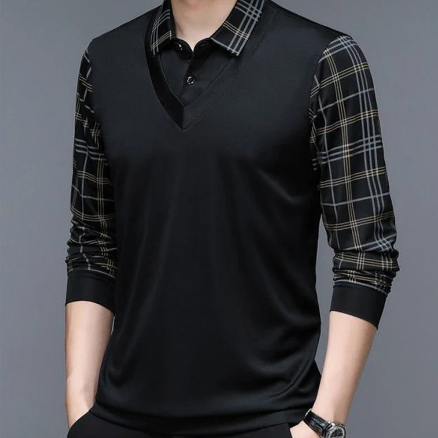 Tobias | Long Sleeve Polo | Refined and Comfortable