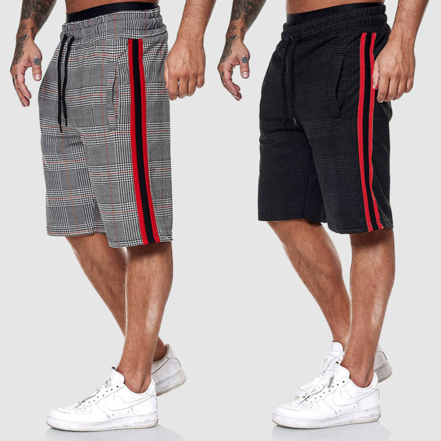 Patrick | Plaid Summer Shorts | Relaxed and Stylish