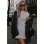 Teodora | Pocket Mini Dress | Casual and Effortless
