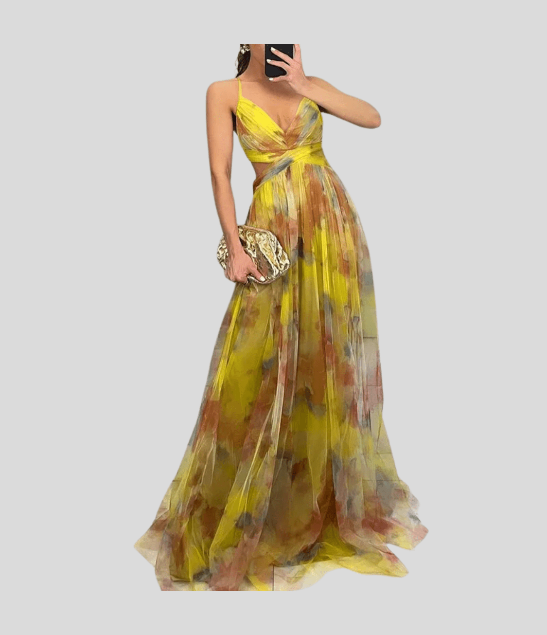 Hilda | Charming Floral Maxi Dress | Romantic Print & Effortless Femininity