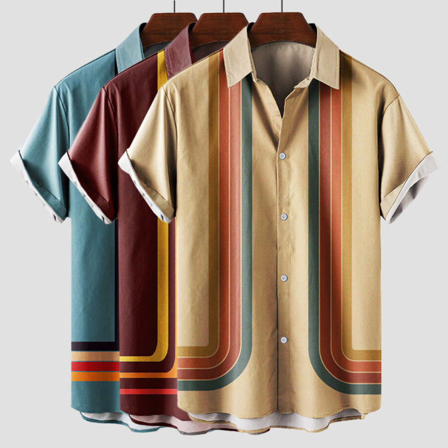 Joonas | Summertime Retro Shirt | Light and Playful
