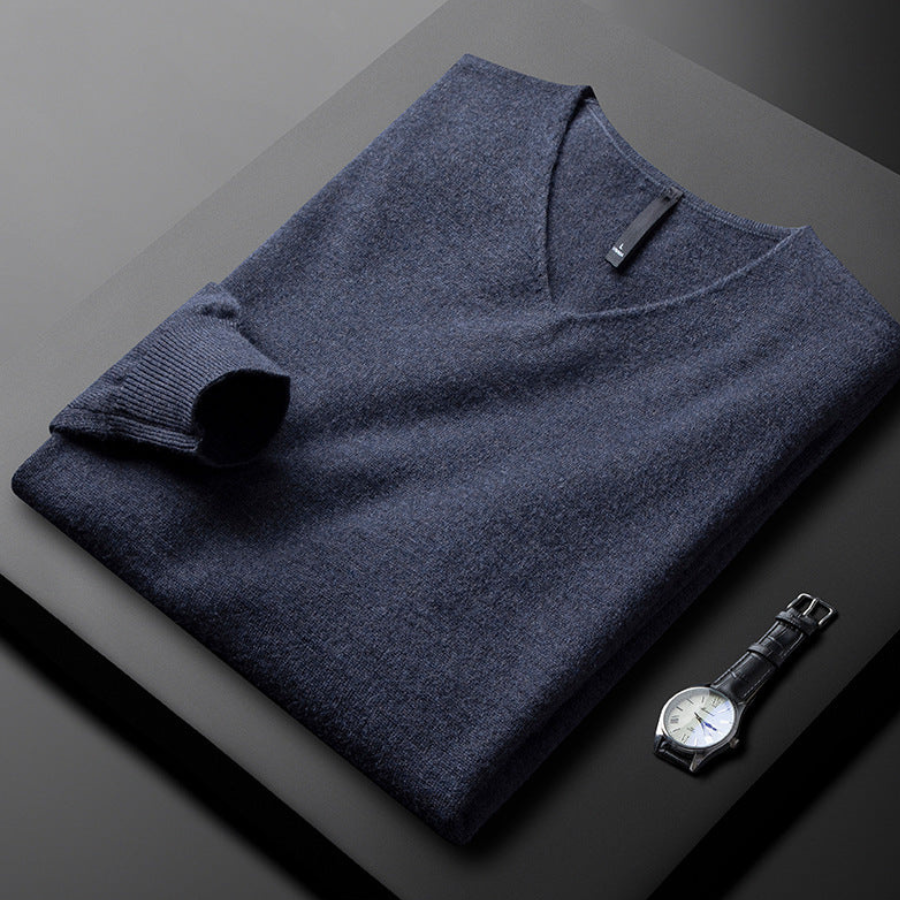 Wallace | Cashmere V-Neck Sweater | Soft and Refined