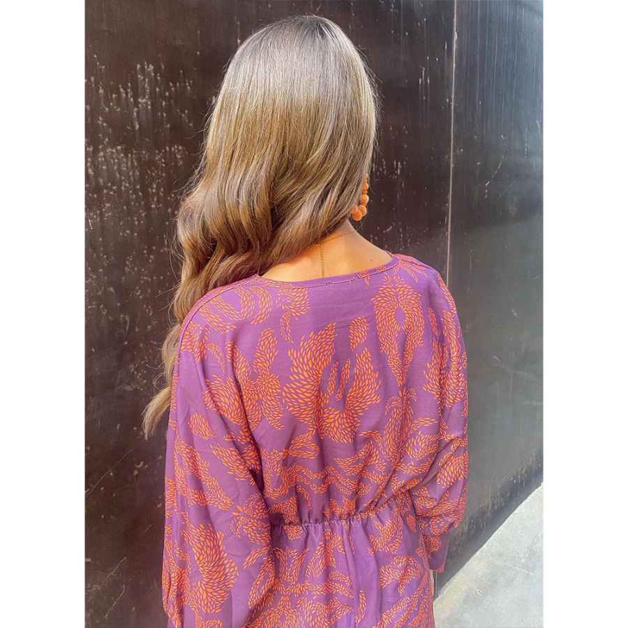 Alba | Boho Maxi Summer Dress | Long-sleeved and Flowing