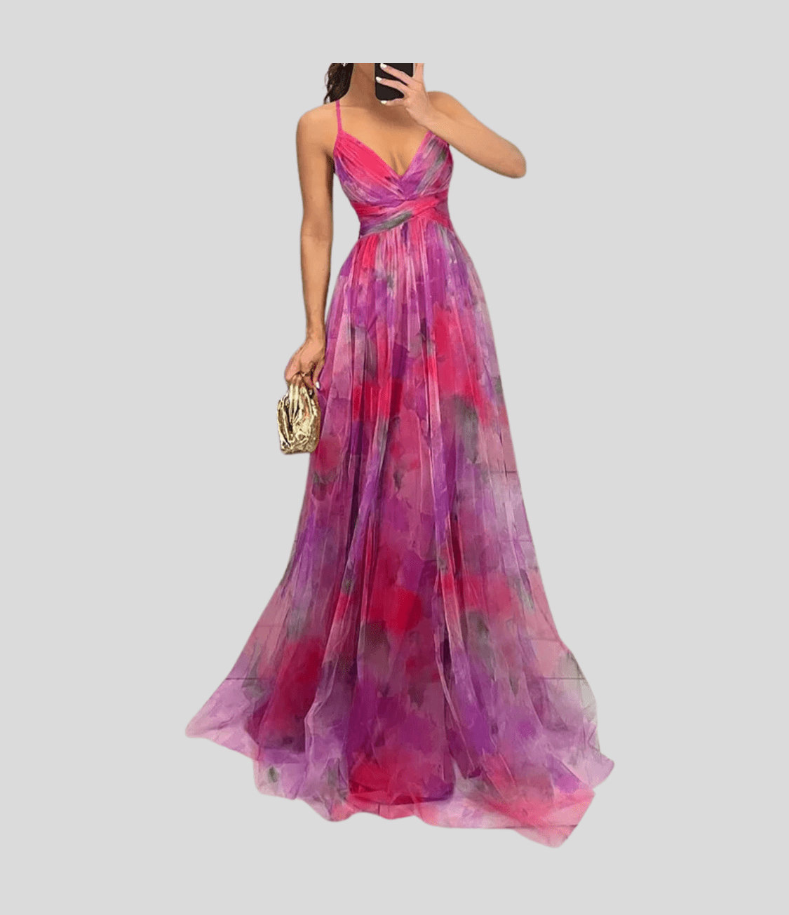 Hilda | Charming Floral Maxi Dress | Romantic Print & Effortless Femininity