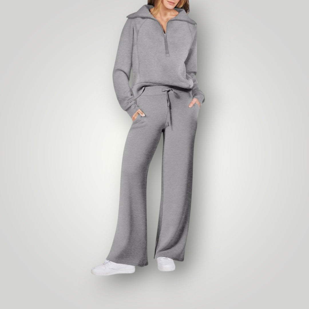 Elsie | Women's Lounge Set, Relaxed Soft Fleece Casual Outfit for Everyday Wear