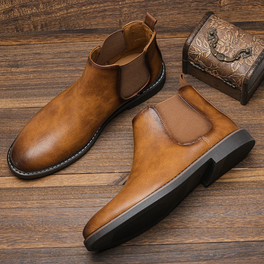 Arthur | Men’s Leather Chelsea Boots | Elegant and Timeless