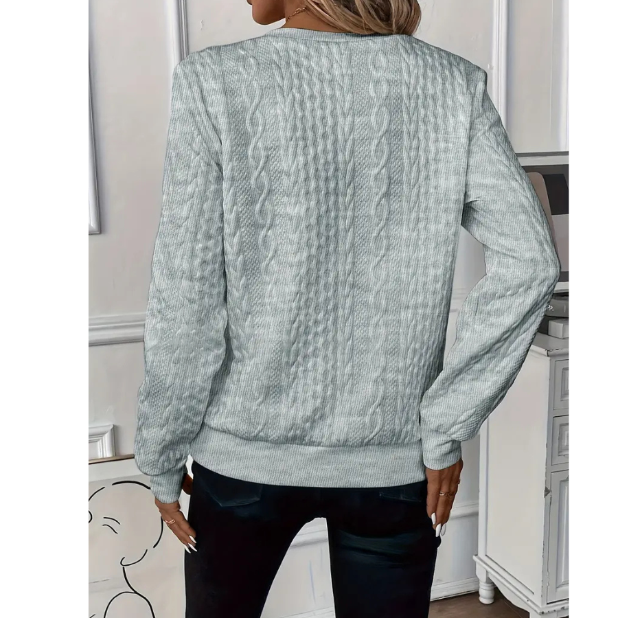 Prudence | Zipper Sweater | Cozy and Modern