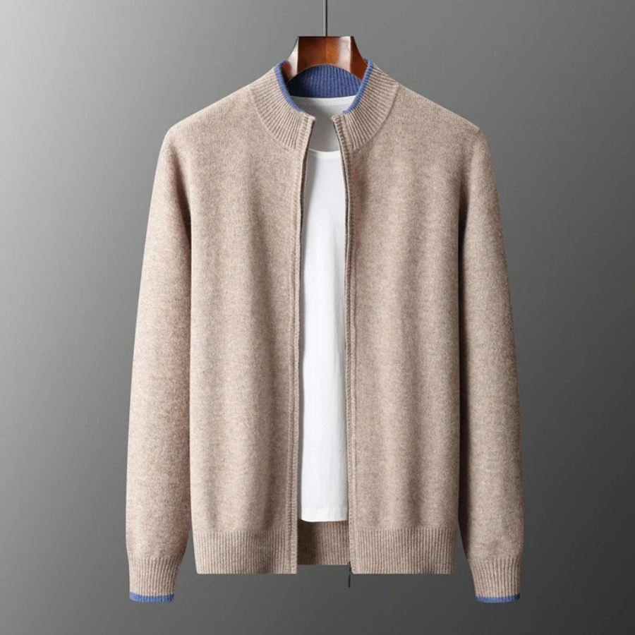 Franklin | Cashmere Zip Jacket | Refined and Comfortable