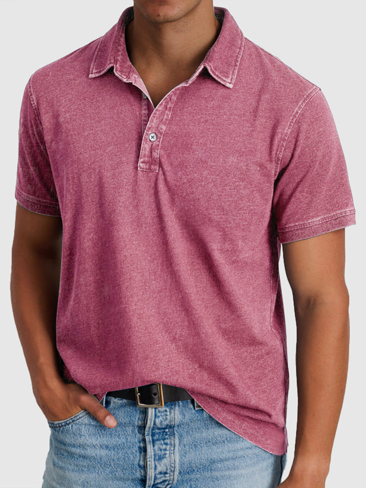 James | Men’s Classic Short Sleeve Polo Shirt | Smart and Casual Essential