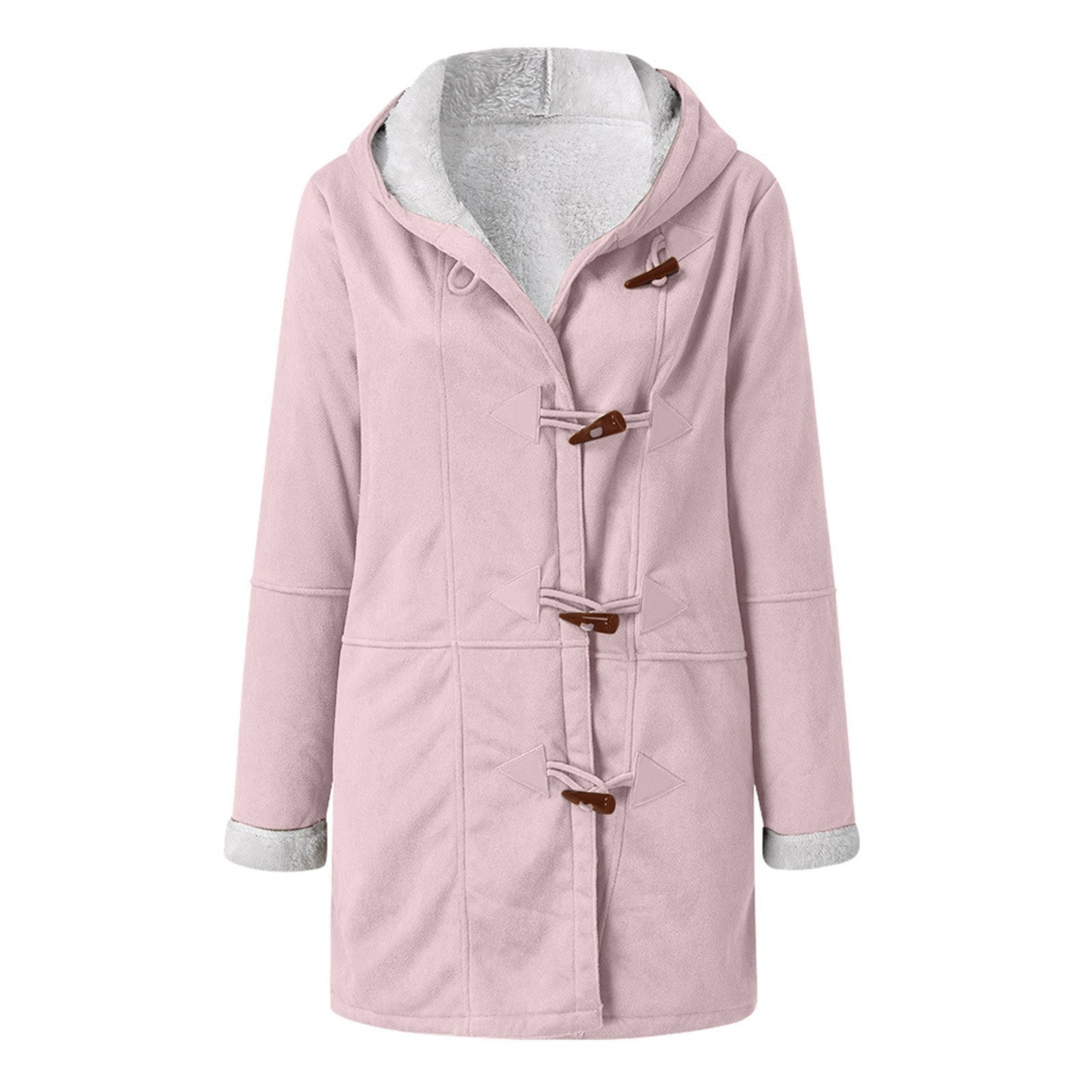 Chloe | Women's Duffle Coat, Classic Wool Blend Winter Coat for Casual and Office Wear
