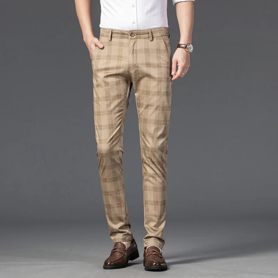 Flavio | Plaid Tailored Pants | Sharp and Comfortable