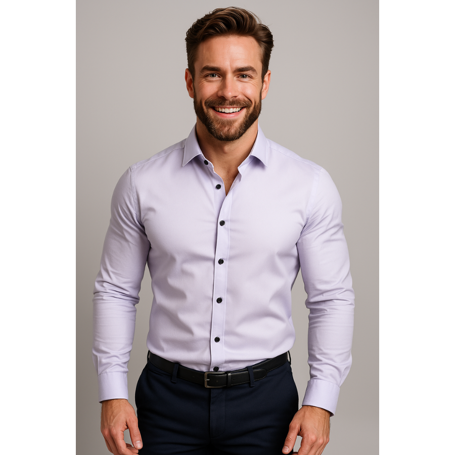 Pavel | Men’s Long-Sleeved Shirt | Structured and Effortless