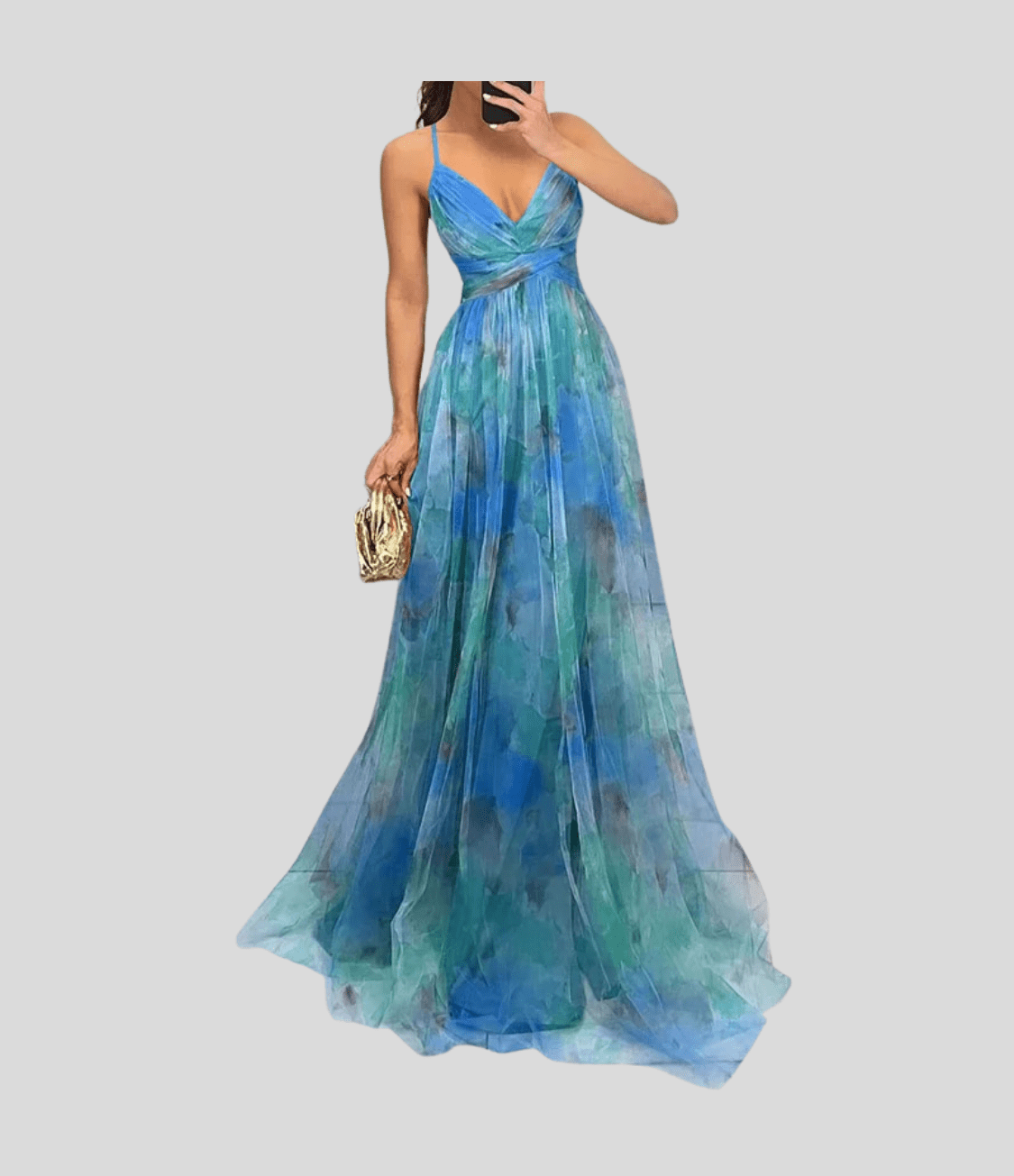 Hilda | Charming Floral Maxi Dress | Romantic Print & Effortless Femininity