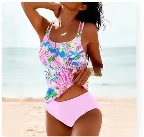 Karen | Women's Printed Tankini Swimsuit | Stylish Comfort for Every Beach Day