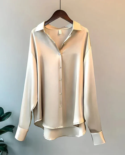 Aria | Women's Classic Long Sleeve Blouse | Elegant and Versatile
