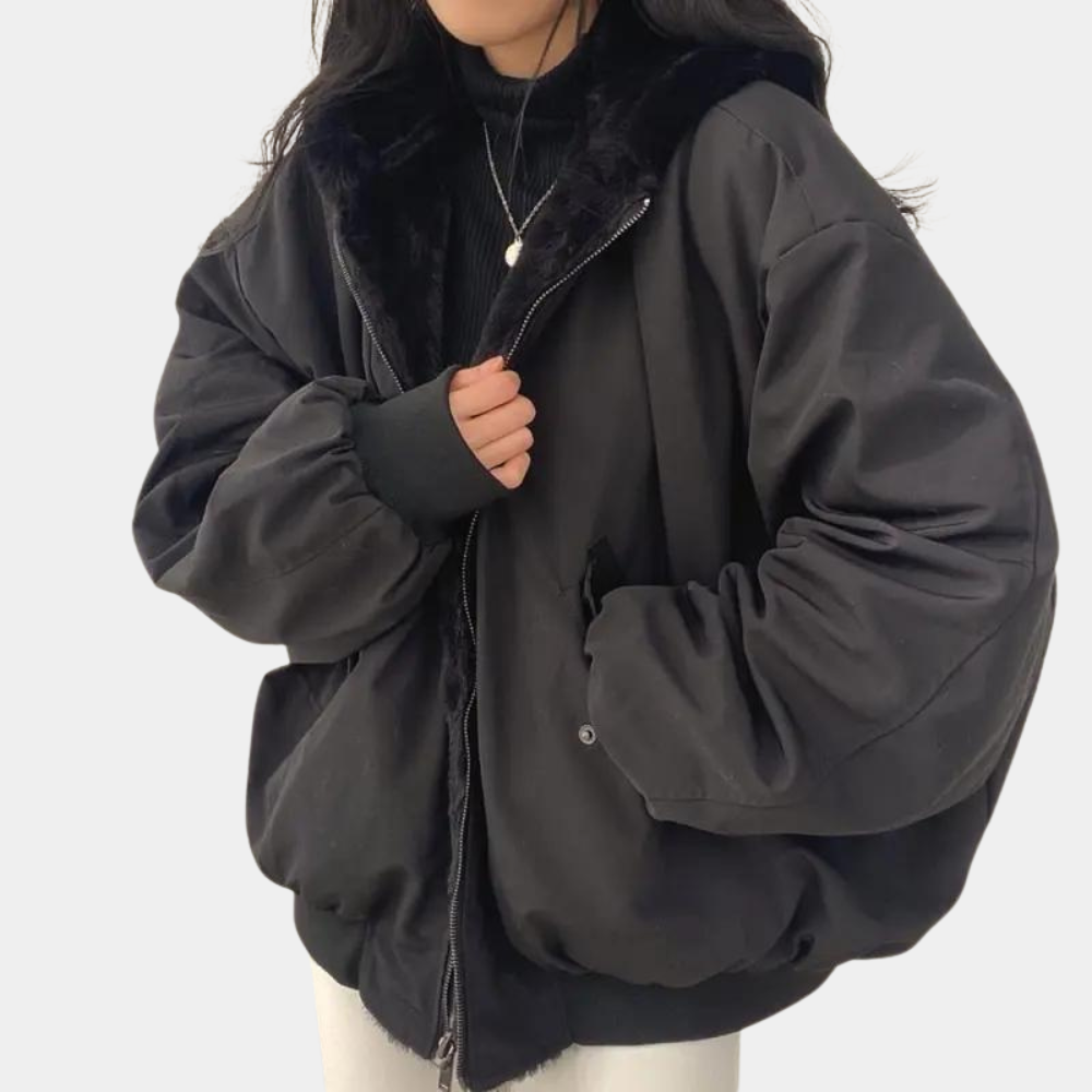 Florence | Women's Hooded Winter Coat, Insulated Sherpa-Lined Thermal Coat for Casual Wear