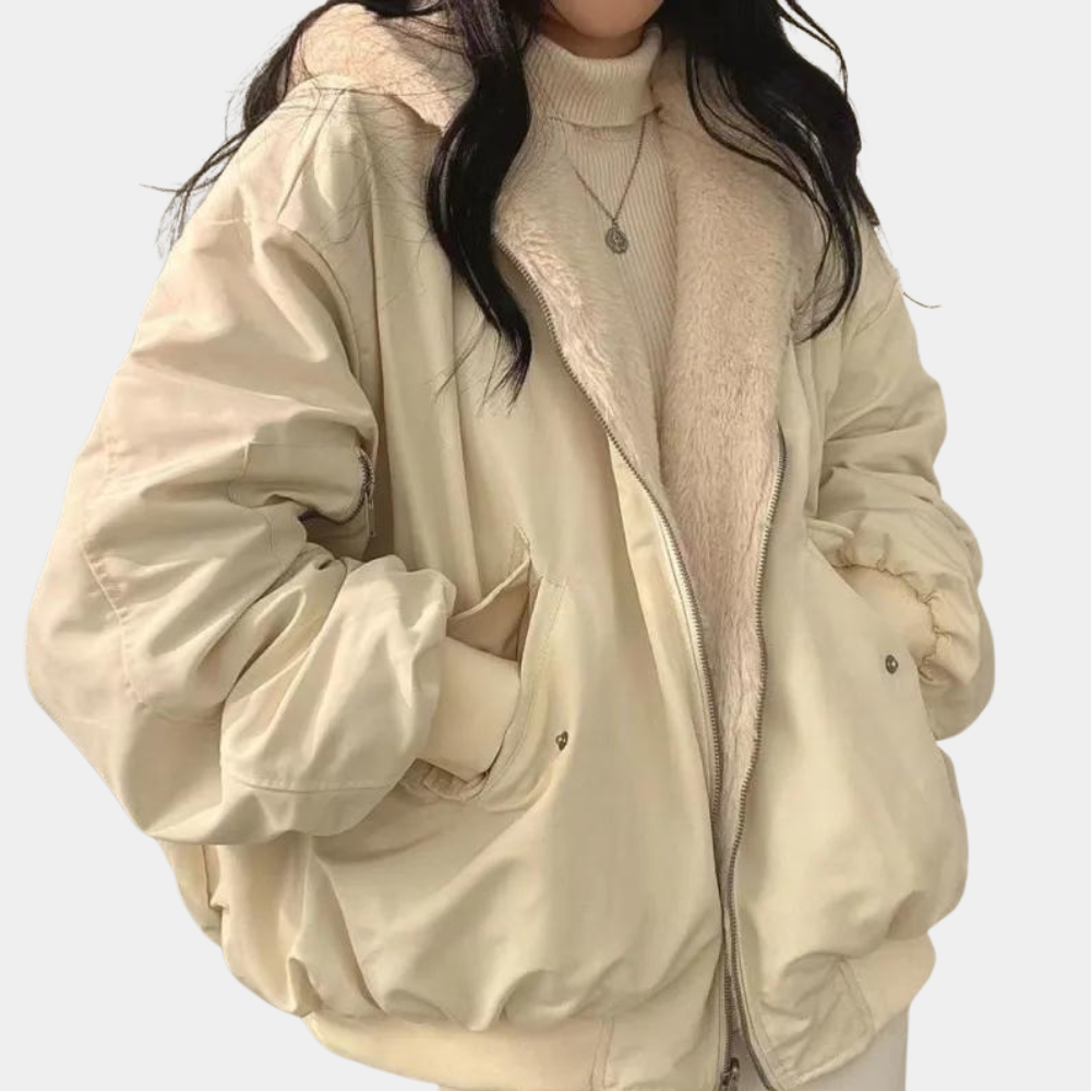 Florence | Women's Hooded Winter Coat, Insulated Sherpa-Lined Thermal Coat for Casual Wear
