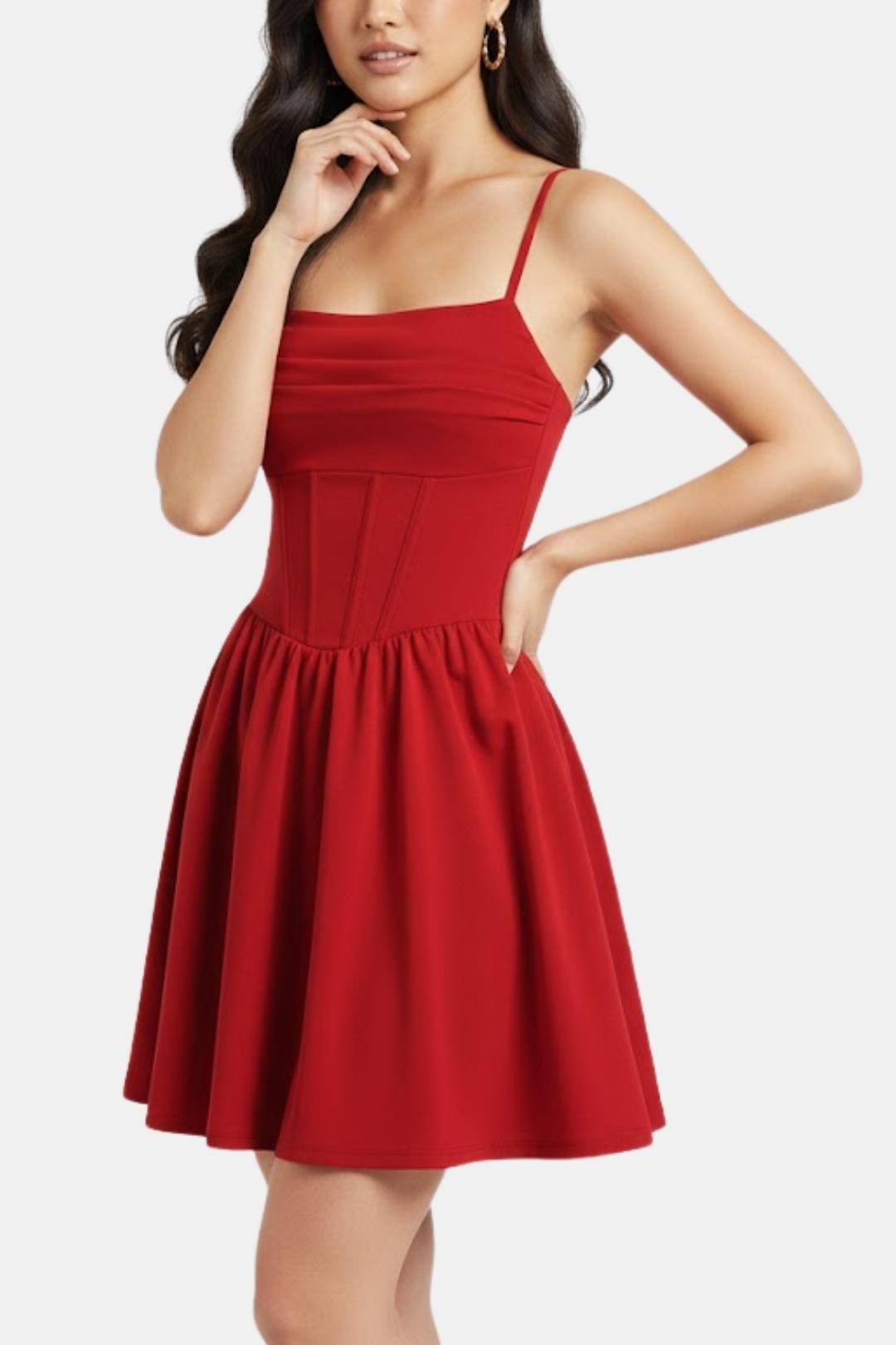 Ivy | Ruched Cami Mini Dress | Effortless Curves & Evening-Ready Style