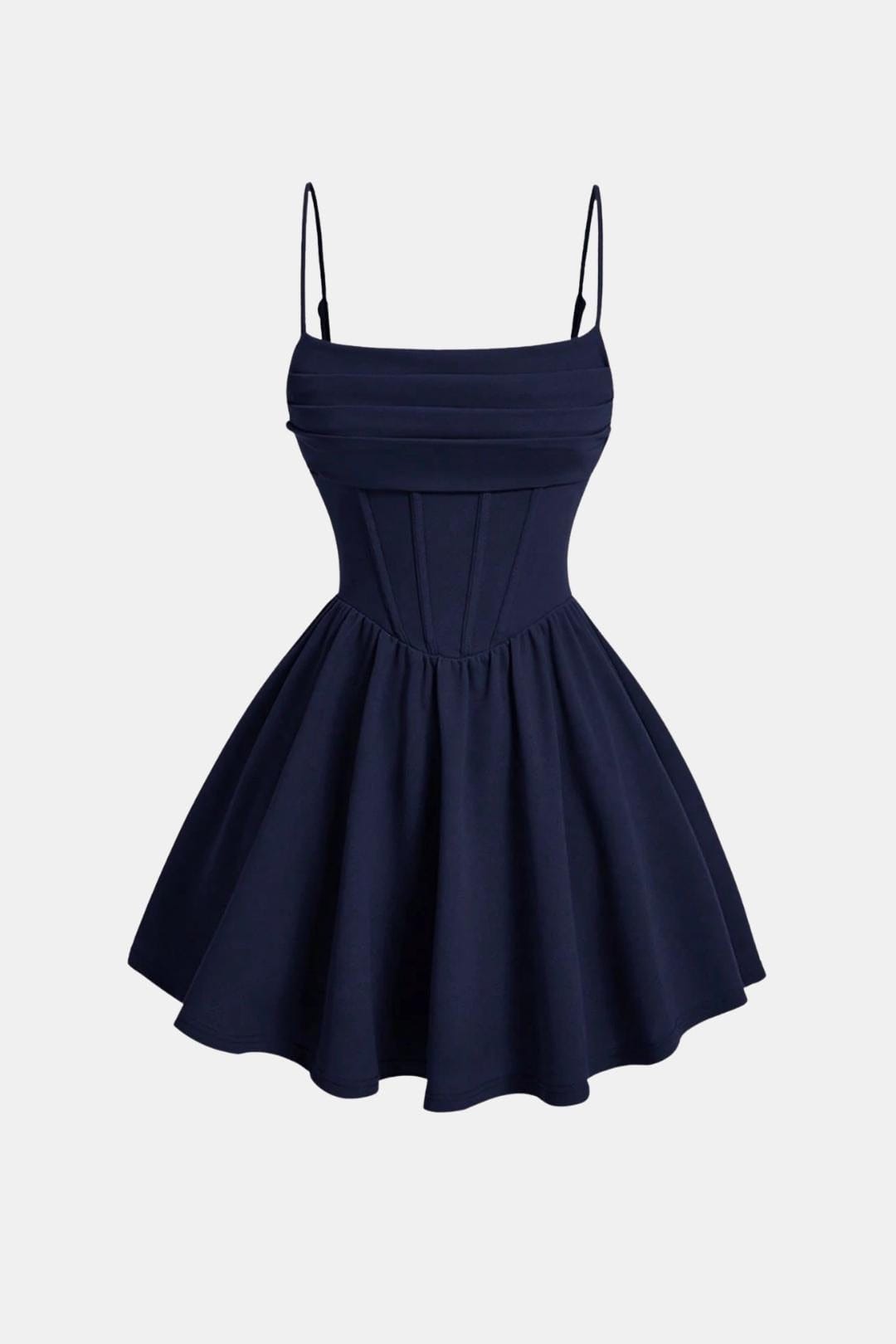 Ivy | Ruched Cami Mini Dress | Effortless Curves & Evening-Ready Style