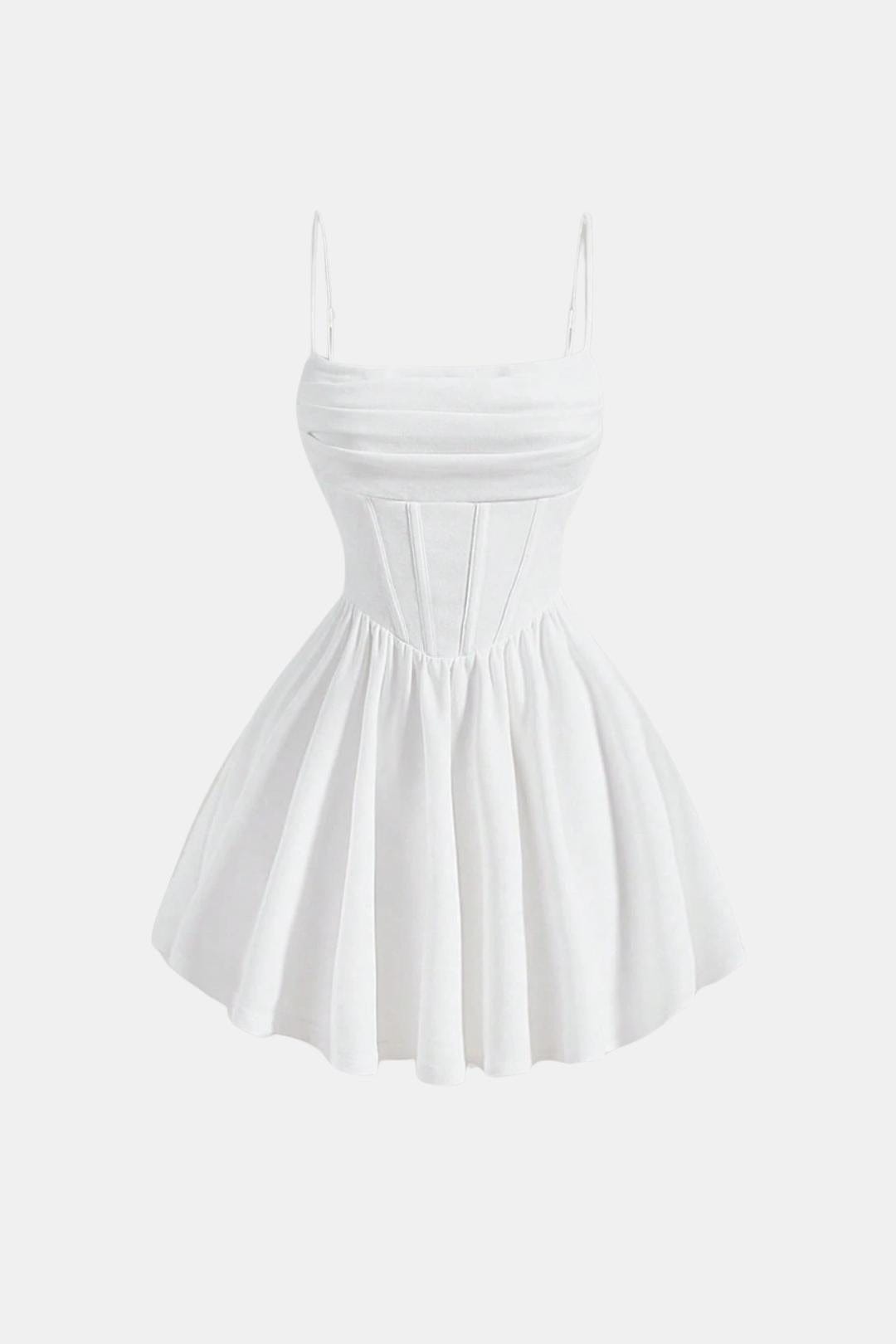 Ivy | Ruched Cami Mini Dress | Effortless Curves & Evening-Ready Style