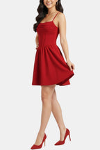 Ivy | Ruched Cami Mini Dress | Effortless Curves & Evening-Ready Style