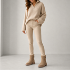 Women's Winter Ankle Boots | Faux Fur Lined Chunky Sole Boots