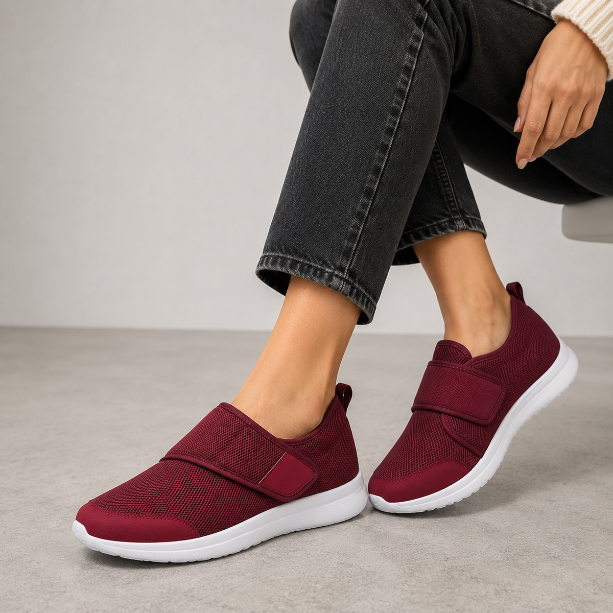 Nikita | Women's Extra Wide Walking Shoes, Cushioned Comfort Orthopedic Sneakers