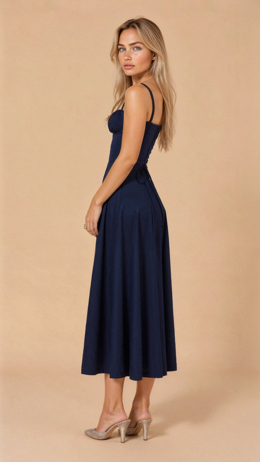 Carys | Women’s Floral Midi Dress | Elegant Everyday Romance